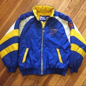 Vintage ST LOUIS BLUES NHL Hockey Jacket